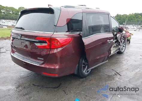 2021 Honda Odyssey Touring из США, поврежденный, VIN 5FNRL6H88MB006938
